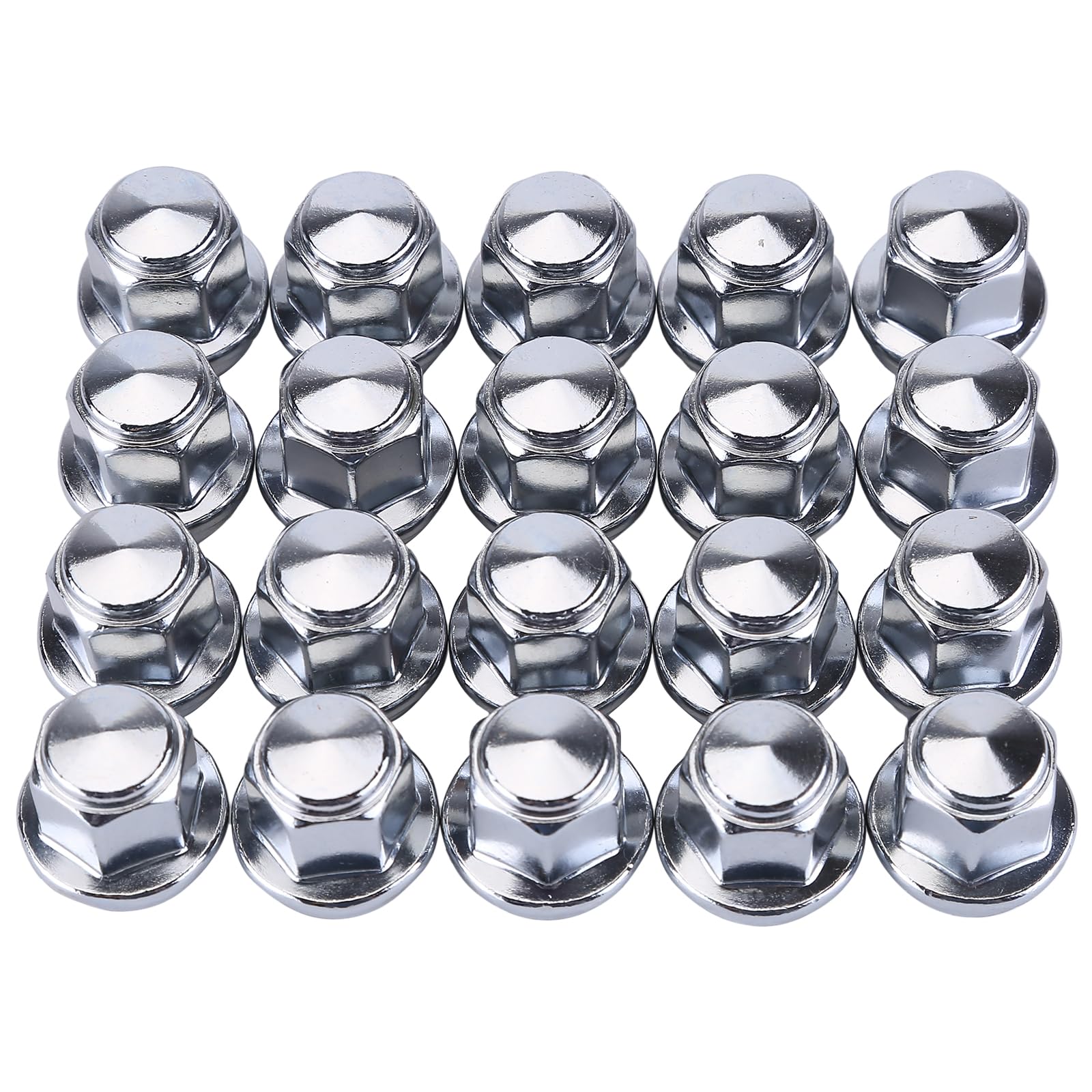 20 x Radmutter verchromt M12 x 1,5 kompatibel für Ford Alufelge 20 x Radmutter verchromt M12 x 1,5 kompatibel für Ford Alufelge von Uposao