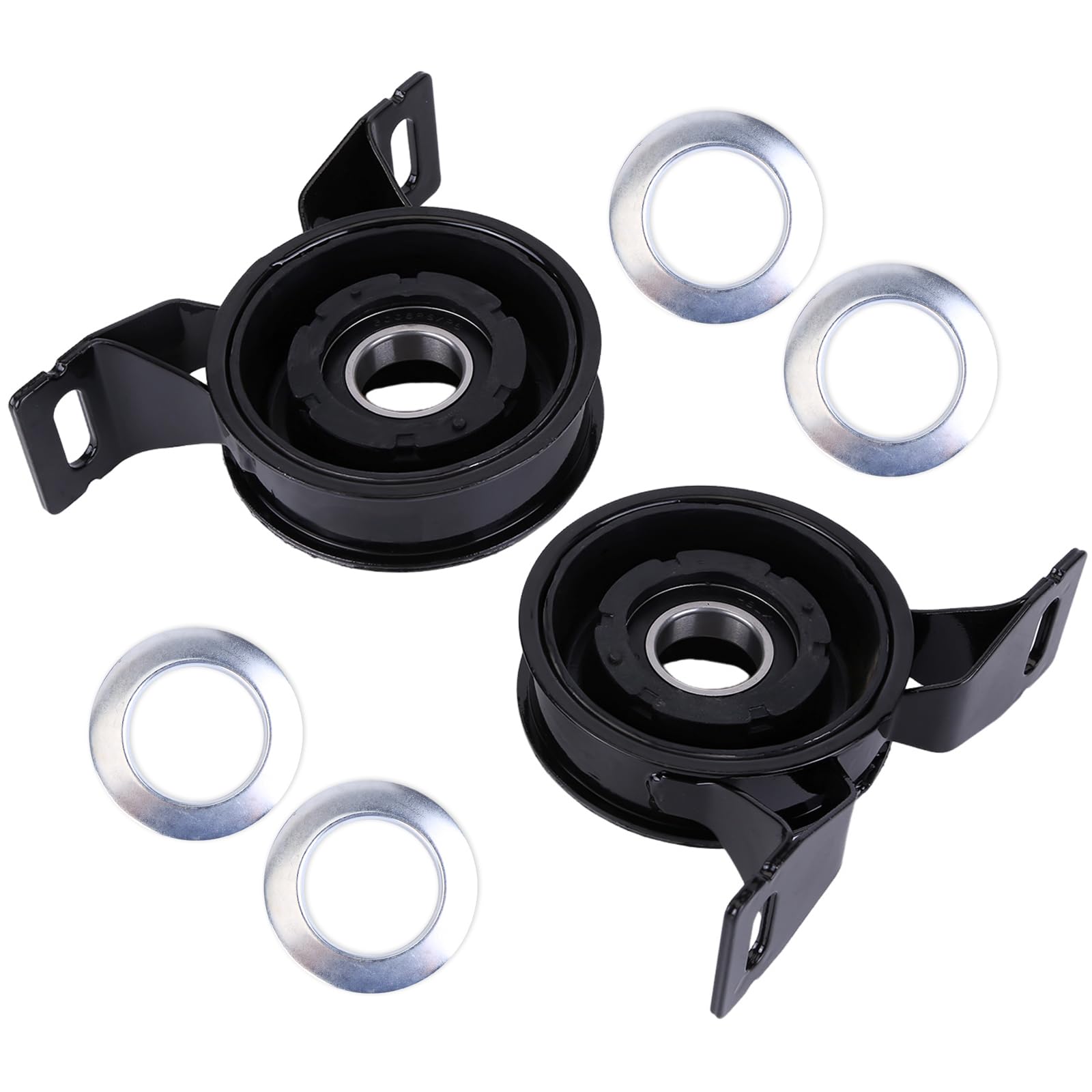 2Pcs Hinten Antriebswelle Zentrum Unterstützung Lager Halterungen Kompatibel für LandRover Kompatibel für FreelanderLN Ersetzt ADJ138001 TOQ000040 von Uposao