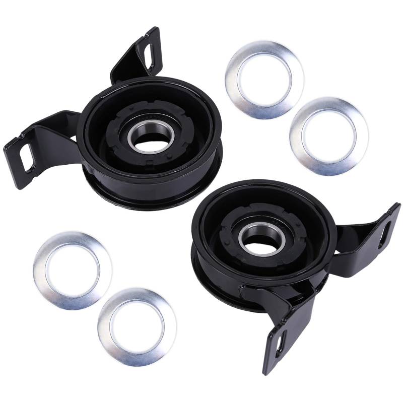 2Pcs Hinten Antriebswelle Zentrum Unterstützung Lager Halterungen Kompatibel für LandRover Kompatibel für FreelanderLN Ersetzt ADJ138001 TOQ000040 von Uposao