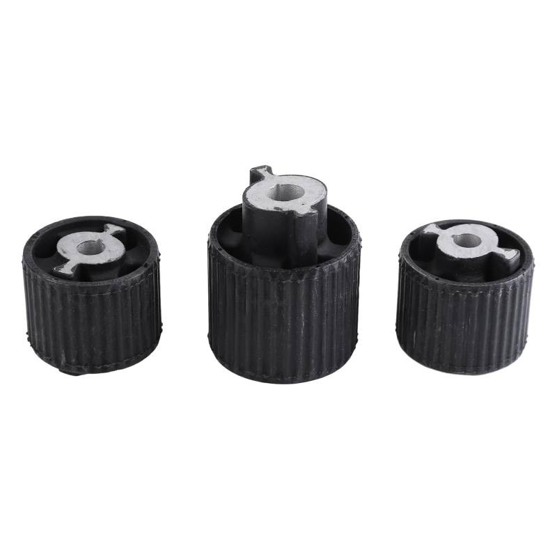 3 Stücke Achskörperlager Achskörper Lagerung 33316797238 33316792873 33316792872 Differentiallager Differential Support Differential Lager Kit Kompatibel für 5er F10 F11 F07 6er F06 F12 F13 7er F01 von Uposao