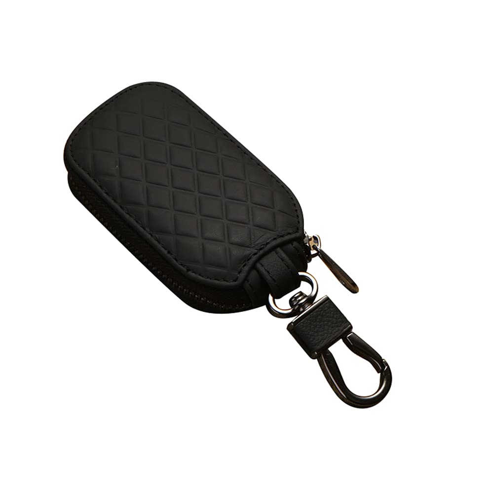 Autoschlüssel Hülle,Leder Schlüsseletui Münztasche Schlüsseltasche Reißverschluss Schlüsselmäppchen Schlüsselanhänger Tragbar Auto Schlüssel Tasche Leder Schutzhülle Cover für Damen Herren,Schwarz #2 Autoschlüssel Hülle,Leder Schlüsseletui Münztasche Schlüsseltasche Reißverschluss Schlüsselmäppchen Schlüsselanhänger Tragbar Auto Schlüssel Tasche Leder Schutzhülle Cover für Damen Herren,Schwarz #2 von Uposao