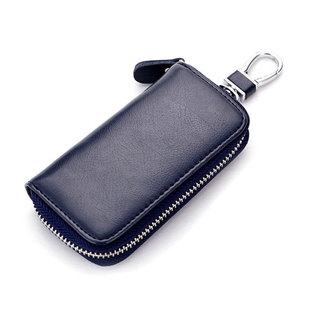Autoschlüssel Hülle Schlüsseltasche für Damen Herren, Retro Schlüsselanhänger Tragbar Auto Schlüssel Tasche KFZ Schlüssel Kette Leder Reißverschluss Schlüsseletui Portemonnaie Geldbörse Münztasche Autoschlüssel Hülle Schlüsseltasche für Damen Herren, Retro Schlüsselanhänger Tragbar Auto Schlüssel Tasche KFZ Schlüssel Kette Leder Reißverschluss Schlüsseletui Portemonnaie Geldbörse Münztasche von Uposao