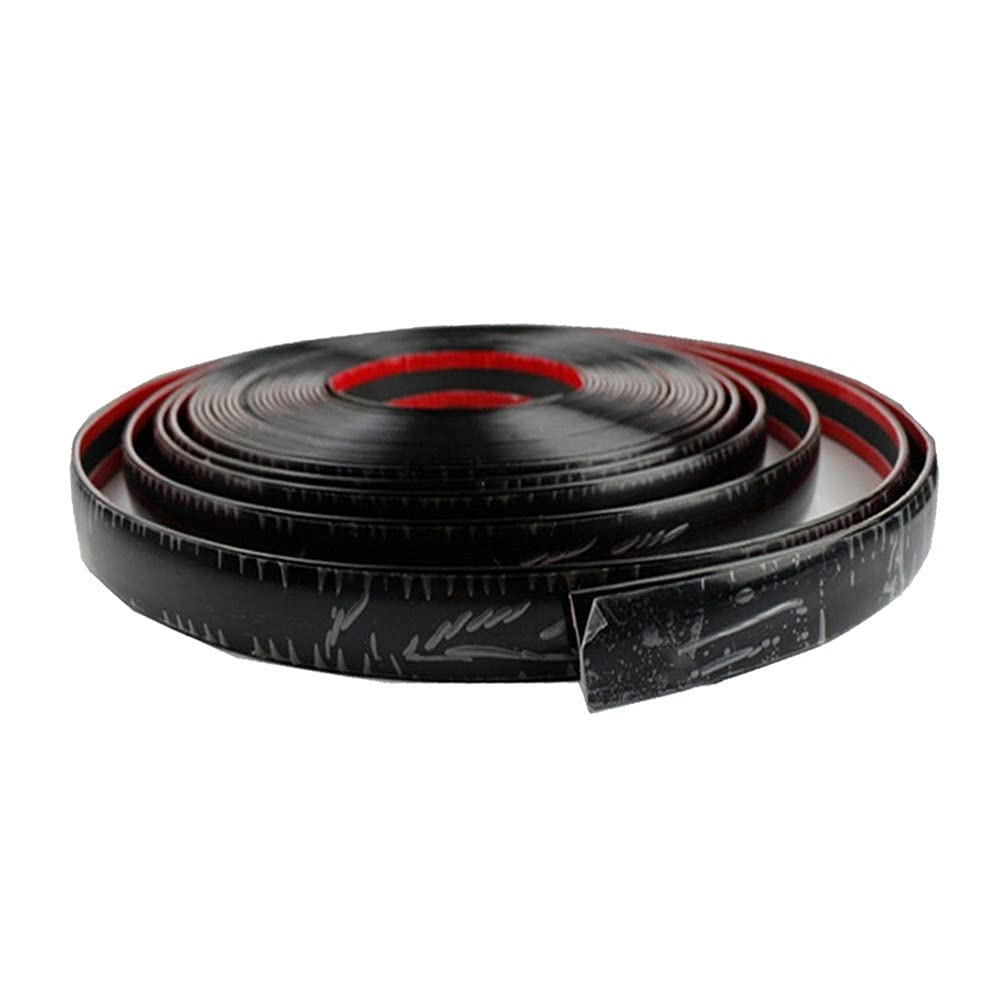 Uposao Universal Selbstklebend Auto Chromleiste, Karosserie Fenster Außen Dekoration PVC Autofenster Klebestreifen Chromstreifen Dekorative Streifen, Schwarz, 50mm x 5m Uposao Universal Selbstklebend Auto Chromleiste, Karosserie Fenster Außen Dekoration PVC Autofenster Klebestreifen Chromstreifen Dekorative Streifen, Schwarz, 50mm x 5m von Uposao
