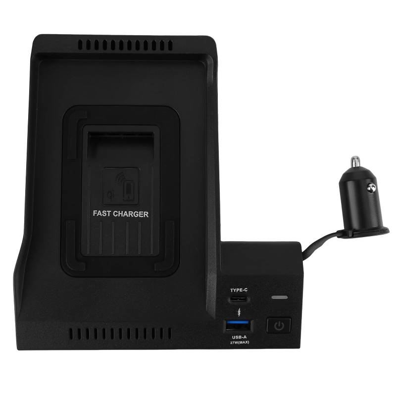 Ladegerät Qi Handy-Wireless-Ladegerät Auto-Ladegerät Qi Wireless Charger Pad Drahtlose Ladestation Kompatibel für W213 S213 A238 C238 von Uposao