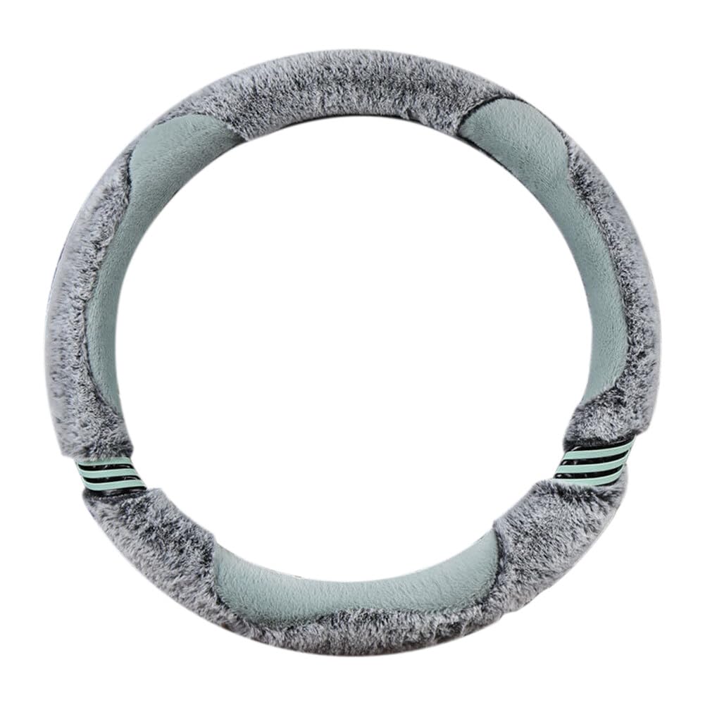 Plüsch Auto Lenkradbezug, 38cm / 15'' Universal Lenkradhülle Winter Warme Plüsch Teleskop Lenkradbezug rutschfeste Lenkradschutz Lenkradabdeckung Lenkradschoner für Auto Zubehör Für Damen,Grün Plüsch Auto Lenkradbezug, 38cm / 15'' Universal Lenkradhülle Winter Warme Plüsch Teleskop Lenkradbezug rutschfeste Lenkradschutz Lenkradabdeckung Lenkradschoner für Auto Zubehör Für Damen,Grün von Uposao