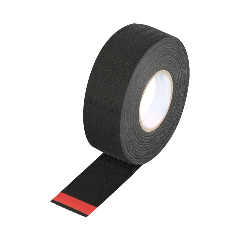 Uposao 1 Stück KFZ Gewebeband, 30mm x15m Auto kabelbaum Klebeband Isolierband Anti-Rassel-Band Panzerklebeband Kabelbäume Elektriker Band Auto Kabelbaum Filzband für Haushalt, Kfz Motorrad Uposao 1 Stück KFZ Gewebeband, 30mm x15m Auto kabelbaum Klebeband Isolierband Anti-Rassel-Band Panzerklebeband Kabelbäume Elektriker Band Auto Kabelbaum Filzband für Haushalt, Kfz Motorrad von Uposao