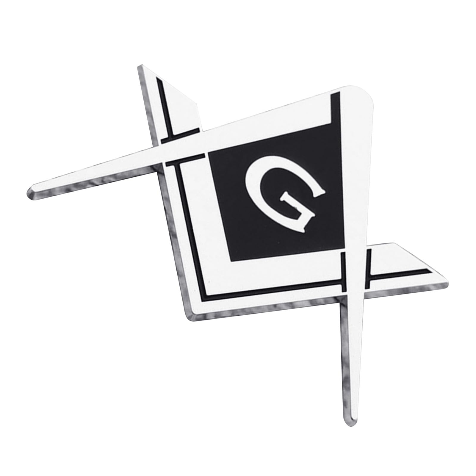 Uqezagpa Freimaurer-Auto-Embleme, Aufkleber, starker Klebstoff, für Auto, LKW, Motorrad, Auto, Fahrräder, einfach Uqezagpa Freimaurer-Auto-Embleme, Aufkleber, starker Klebstoff, für Auto, LKW, Motorrad, Auto, Fahrräder, einfach von Uqezagpa