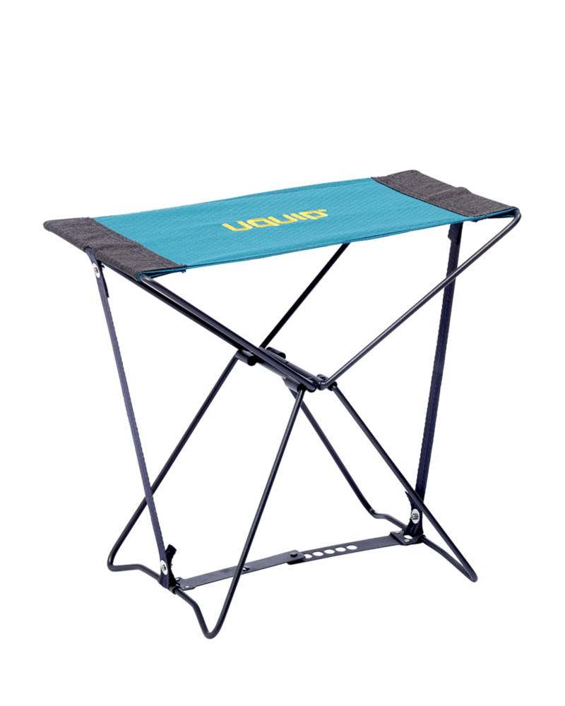 Uquip Mini Falthocker Fancy Camping Klapphocker Campinghocker Angelhocker 100kg Blue/grey von Uquip