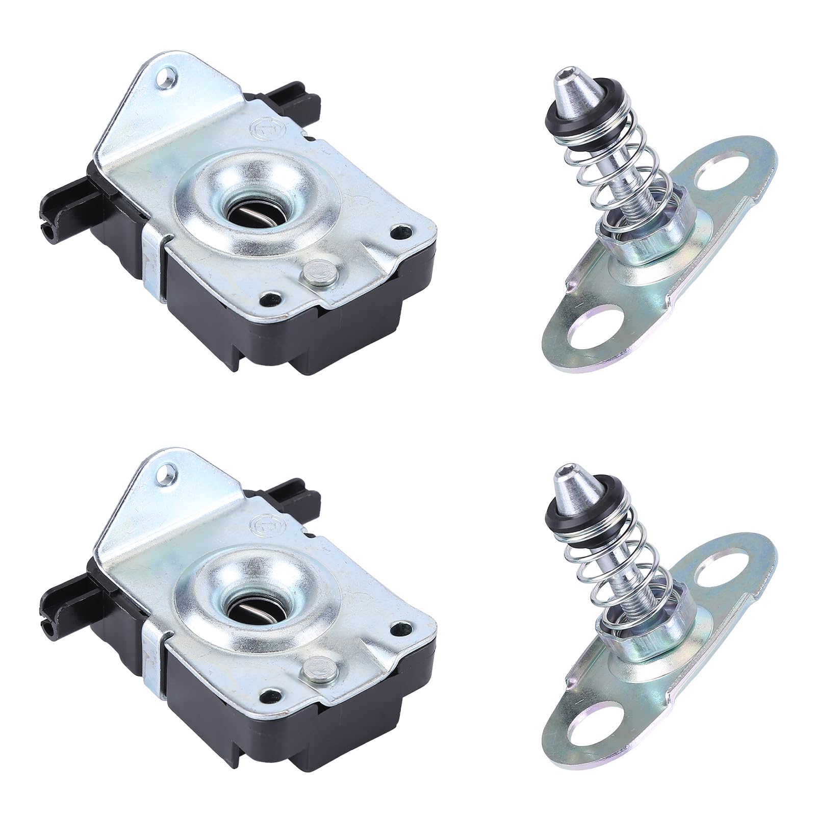 2x Motorhaubenschloss Oberteil + 2x Unterteil Kompatible für BMW 3er E46 5er E39 X5 E53 51238229807 51238203859 Motorhaubenschloß Verriegelung 2x Motorhaubenschloss Oberteil + 2x Unterteil Kompatible für BMW 3er E46 5er E39 X5 E53 51238229807 51238203859 Motorhaubenschloß Verriegelung von Urhause