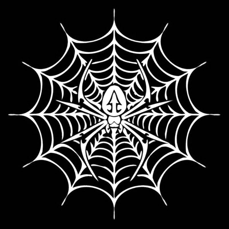 Auto-Aufkleber, Spinnennetz-Stil, reflektierend, Weiß von Uticon