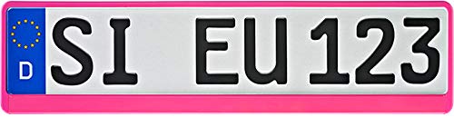 Kennzeichenträger [Pink] von Utsch (0195677) von Utsch