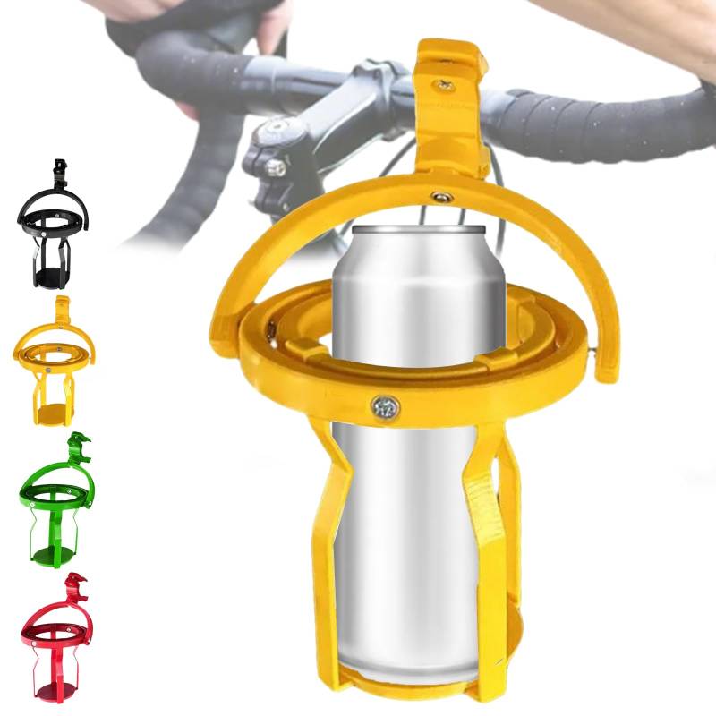 Gyroskopischer Getränkehalter,gyroscopic Cup Holder,gyroskopischer Getränkehalter Mit Klemme,3D-Getränkehalter for Motorräder, Kein Verschütten, Selbstnivellierende Getränkehalterklemme-C von Uuxkgu