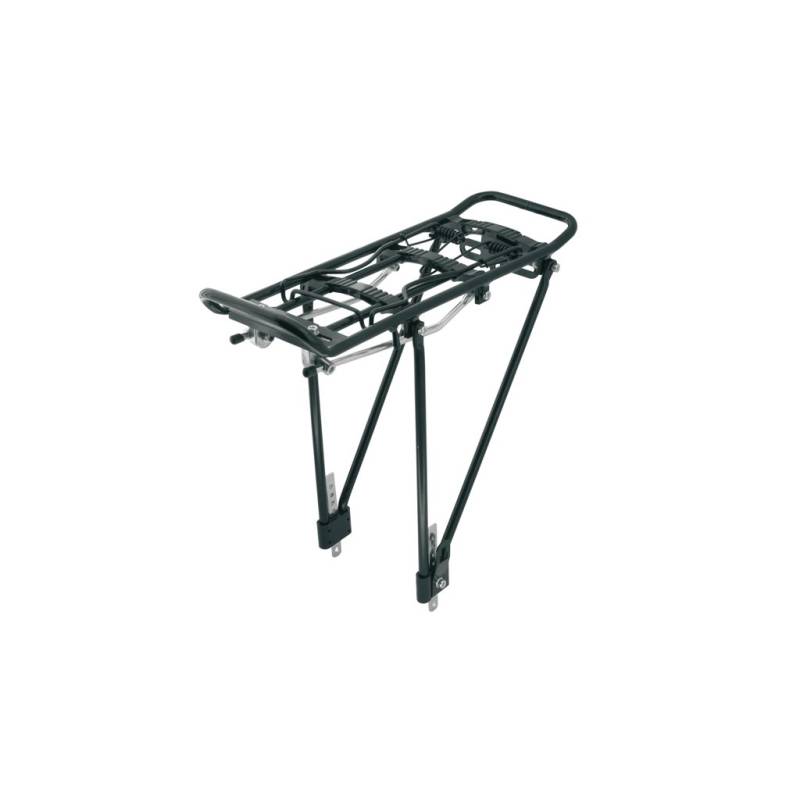 Gepäckträger Gitter hinten Aluminium Schwarz einstellbar 24 to 28 Fahrrad von V BIKE
