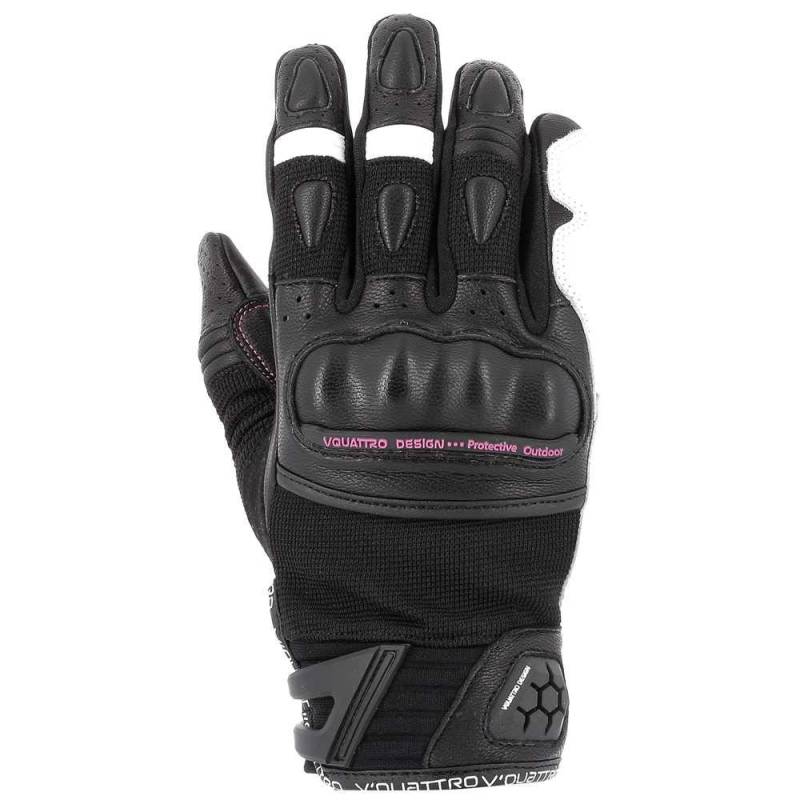 V Quattro Design Handschuhe Road Star Lady, Schwarz/Weiß, Größe M von V Quattro Design