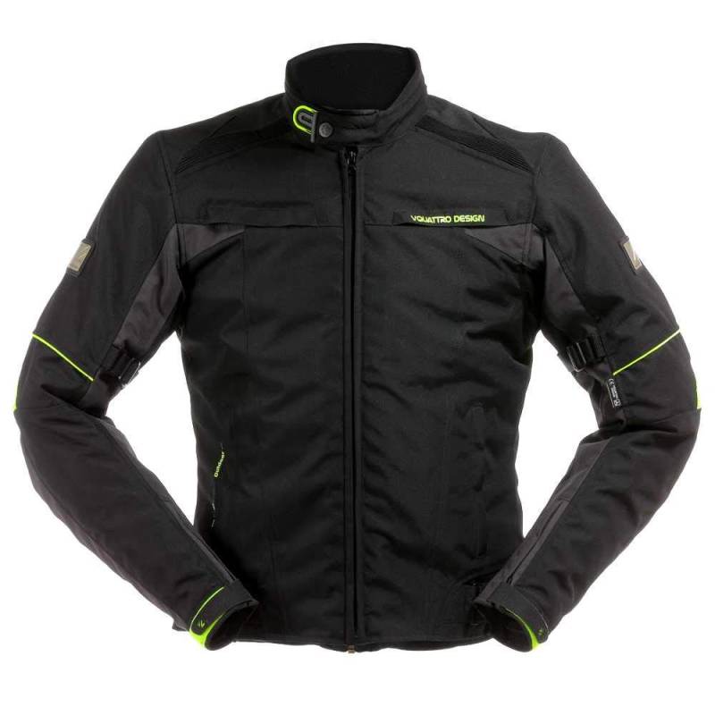 V Quattro Design Lorenzo Herrenjacke, Schwarz Anthrazit, Größe S von V Quattro Design