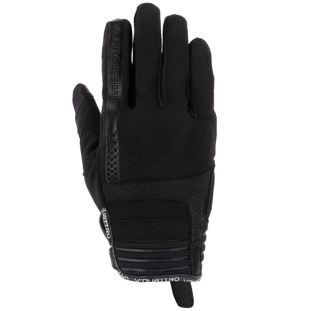 V Quattro Design Rush 18 Herren Handschuhe, Schwarz, Größe L von V Quattro Design