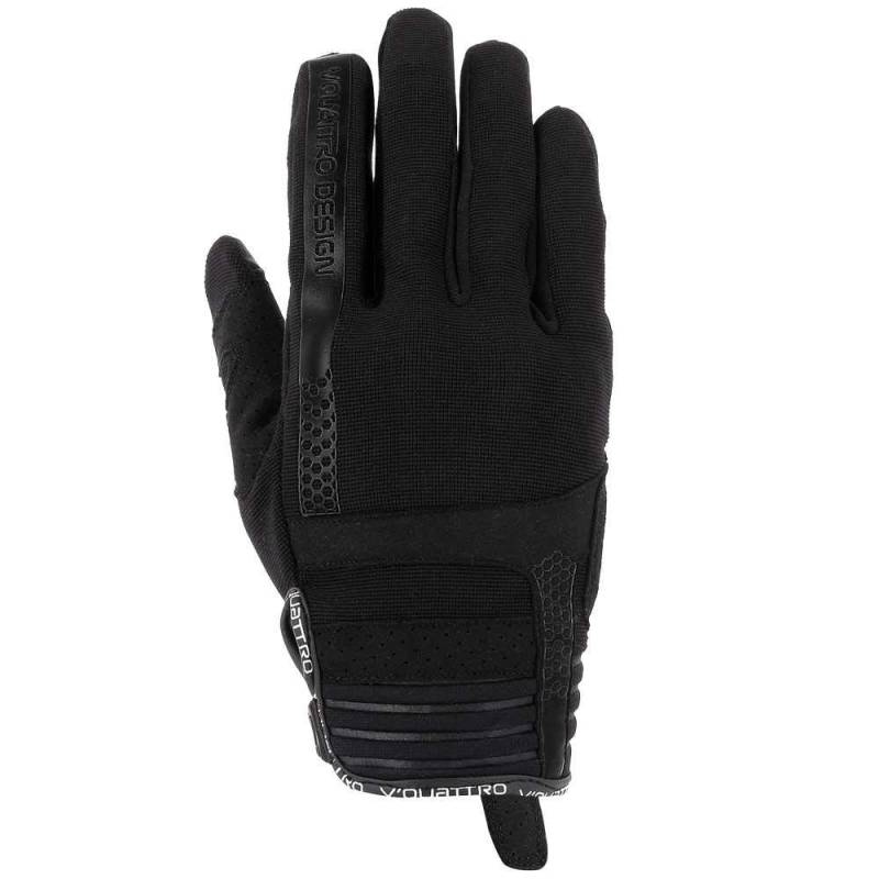 V Quattro Design Rush 18 Herren Handschuhe, Schwarz, Größe M von V Quattro Design