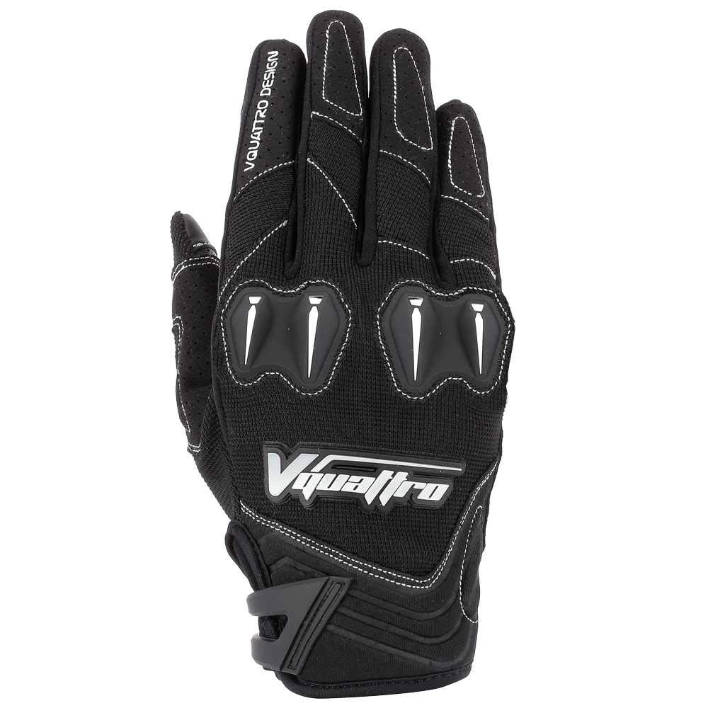 V Quattro Design Stunter Evo 18 Herren-Handschuhe, Schwarz, Größe 2XL von V Quattro Design