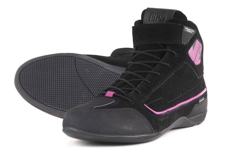 V Quattro Design - V4S-GP4WL-BK37 - GP4 WP Schuhe Damen - Schwarz (Schwarz/Rosa) - 37 EU von V Quattro Design