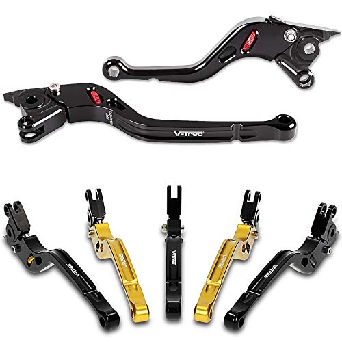V-Trec VX Motorrad Kupplung Bremshebel-Set für Honda Hornet 750 2023 mit ABE Kurz/Lang von V-Trec