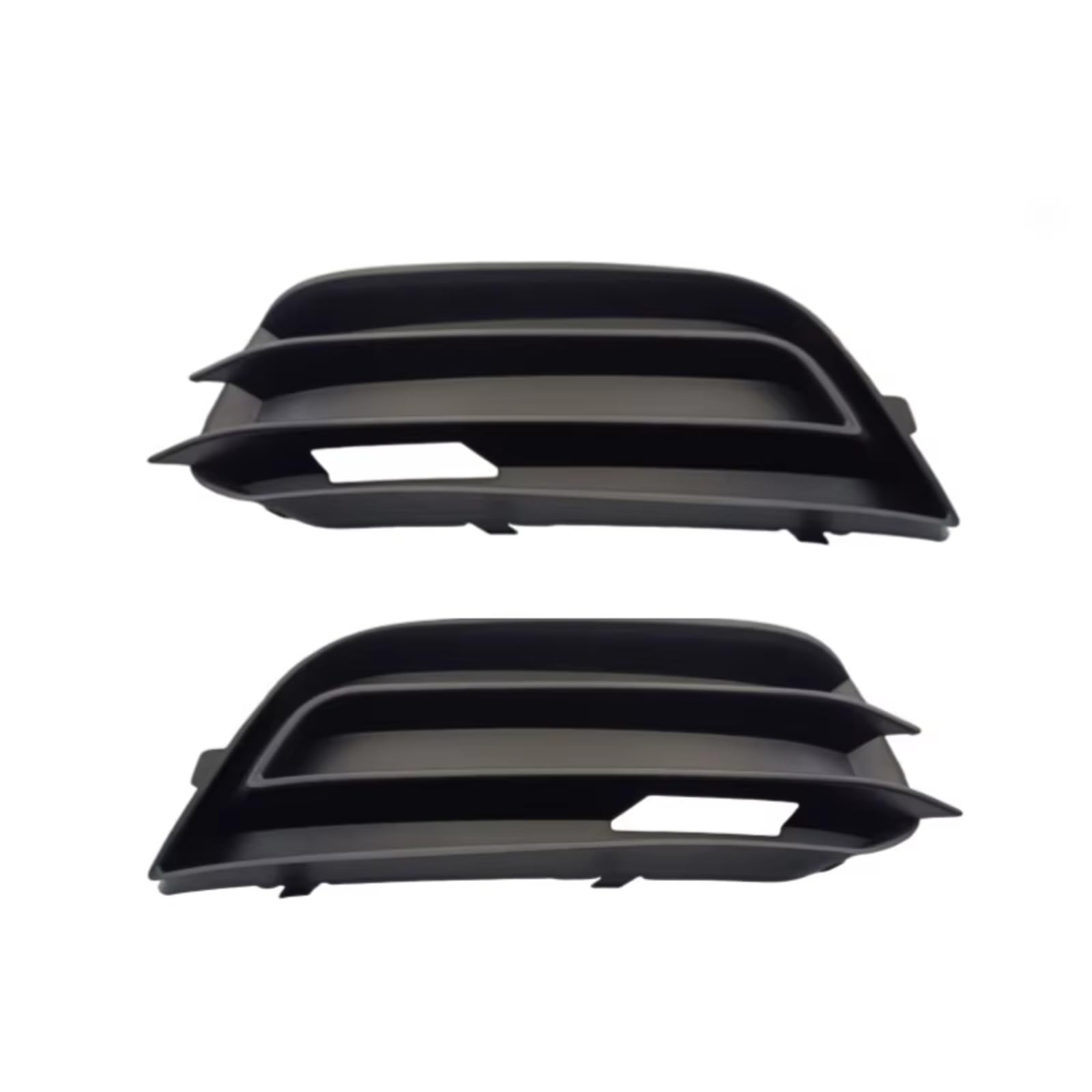 Kompatibel Mit A1 2010-2014 Autozubehör Frontstoßstange Nebelscheinwerfer Kühlergrill Dekoration Schwarze Auto-Nebelscheinwerferabdeckung L 8X0807681A nebelscheinwerfer gitter(A-left and Right) von VAAKLM