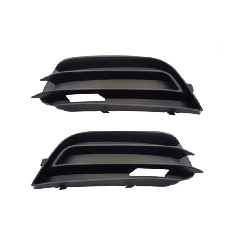 Kompatibel Mit A1 2010-2014 Autozubehör Frontstoßstange Nebelscheinwerfer Kühlergrill Dekoration Schwarze Auto-Nebelscheinwerferabdeckung L 8X0807681A nebelscheinwerfer gitter(A-left and right) von VAAKLM