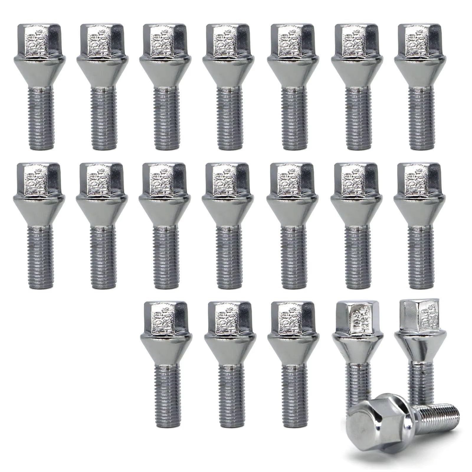 VAAKLM Kompatibel Mit 3er-Serie Für E21 E30 E36 1975–2012 20 X Legierung Autozubehör Radschraube Radmutter Bolzen M12 X 1,5 X 26 17 Mm Sechskant-Rad-Stahl-Lug Schloss Radbolzen VAAKLM Kompatibel Mit 3er-Serie Für E21 E30 E36 1975–2012 20 X Legierung Autozubehör Radschraube Radmutter Bolzen M12 X 1,5 X 26 17 Mm Sechskant-Rad-Stahl-Lug Schloss Radbolzen von VAAKLM