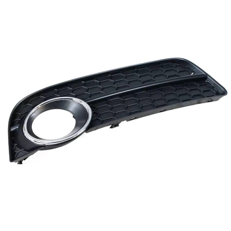 VAAKLM Kompatibel Mit A5 2008–2012 Auto-Nebelscheinwerfer-Licht-Baugruppe, Kühlergrill-Abdeckung, Wabenform, Nebelscheinwerfer-Rahmenblende nebelscheinwerfer Gitter(Only 1 Left) von VAAKLM