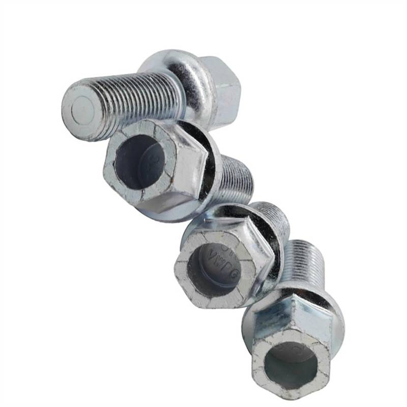 VAAKLM Kompatibel Mit A6 C4 C5 C6 1998-2010 Auto-Radschrauben Radschraubenschloss-Kit Verriegelung Radschrauben Radschraubenschlossteile OEM: WHT002437 Schloss Radbolzen von VAAKLM
