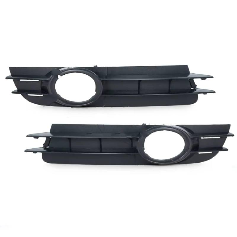 VAAKLM Kompatibel Mit A6 C6 2005–2008, Frontstoßstange, Nebelscheinwerfer, Lichtgitter, Renngitter, 4F0807682A, 4F0807681A nebelscheinwerfer Gitter(1 Left and 1 Right) von VAAKLM