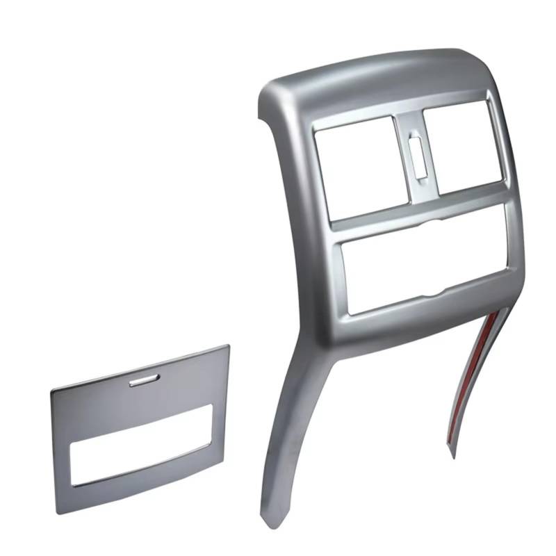 VAAKLM Kompatibel Mit Benz Für GL GLS Autozubehör AC Vent Trim Cover Armlehne Hinten Klimaanlage Outlet Vent Cover Auto Klimaanlage Outlet(C Model Silver) von VAAKLM