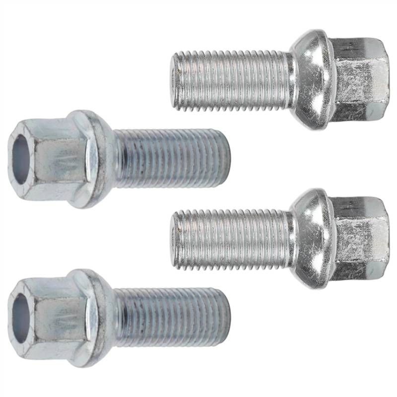 VAAKLM Kompatibel Mit Caddy 2004-2015 Auto-Aftermarket-Radnabenschrauben Radschraube Auto-Aftermarket-Rad-Aftermarket-Teile OEM: WHT002437 Schloss Radbolzen von VAAKLM