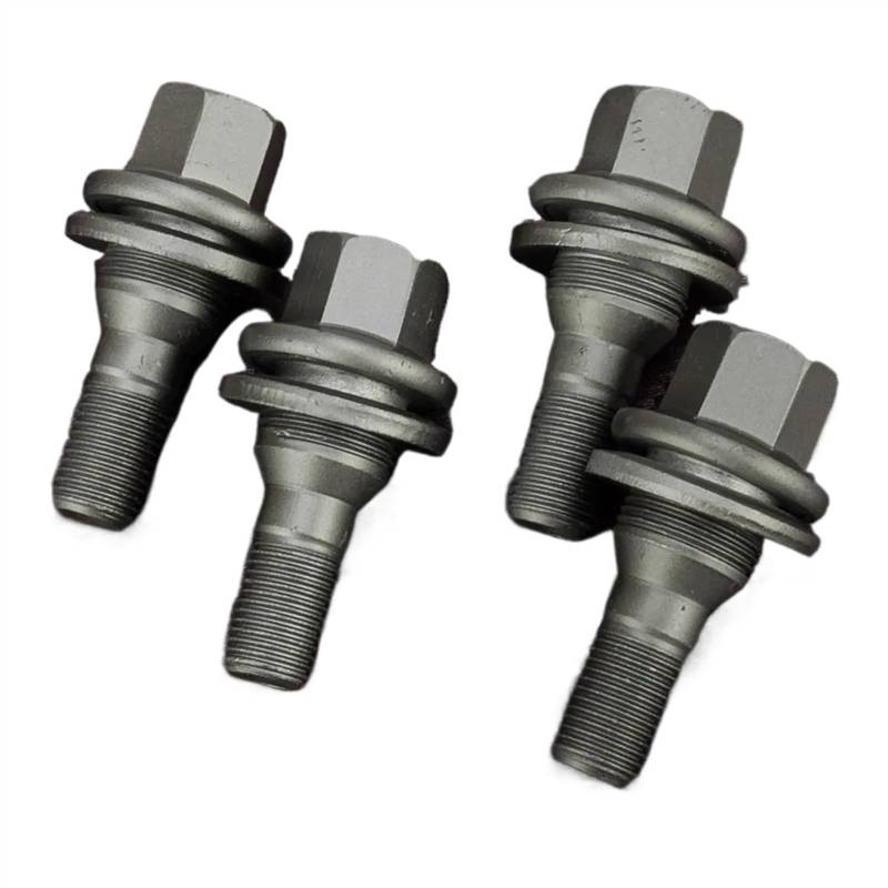 VAAKLM Kompatibel Mit Citroen Für C2 C3 C4 C5 Ersatz-Zubehörschrauben Reifenschrauben Aus Stahl Um Die Radnaben An Ort Und Stelle Zu Halten Stahlschrauben OEM: 540567 9817024580 Schloss Radbolzen von VAAKLM