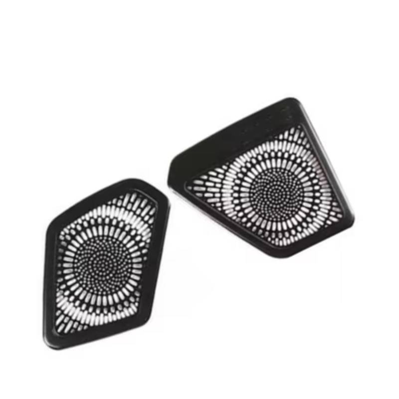 VAAKLM Kompatibel Mit Für 3 Series G20 G28 2020 2021 2022 Auto-Mittelkonsole Armaturenbrett Air Vent Outlet Mesh Grill Cover Trim Auto Klimaanlage Outlet(Black) von VAAKLM