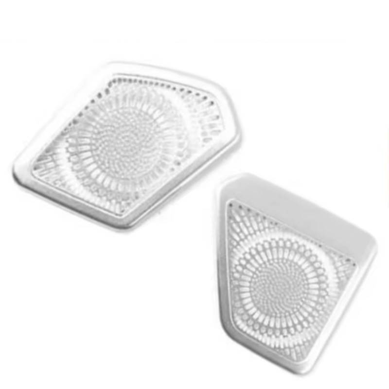 VAAKLM Kompatibel Mit Für 3 Series G20 G28 2020 2021 2022 Auto-Mittelkonsole Armaturenbrett Air Vent Outlet Mesh Grill Cover Trim Auto Klimaanlage Outlet(Silver) von VAAKLM