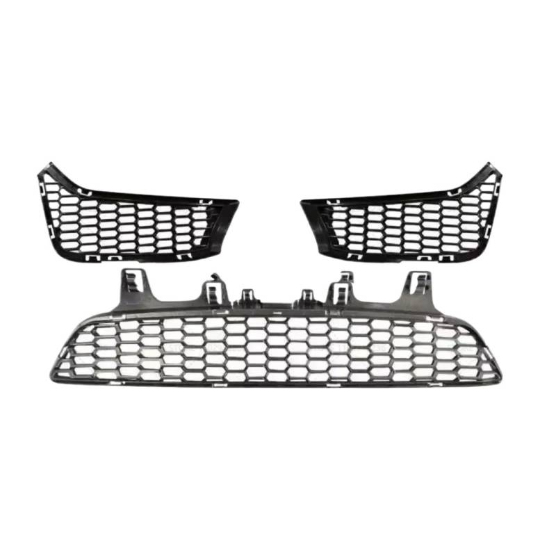 VAAKLM Kompatibel Mit Für M3 M4 F80 F82 F83 2014–2020 Frontstoßstange Nebelscheinwerfer-Lünettengitter 51118054294 nebelscheinwerfer Gitter(3 Set) von VAAKLM