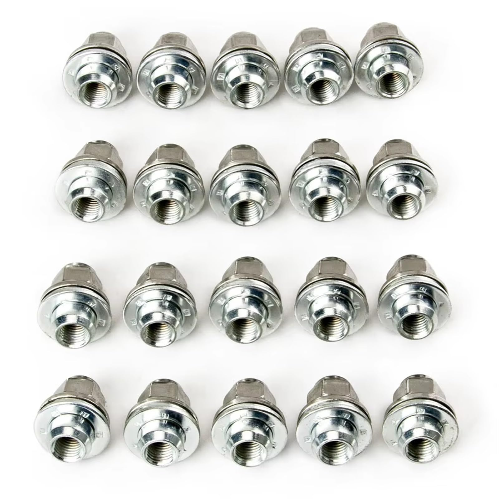 VAAKLM Kompatibel Mit Jaguar Für F-Type 1991–2022. 20 Stück 12 X 1,5 Radmuttern, Chrom, Autoteil, Autoreifenschrauben, OEM: C2C35294010, C2C35294 Schloss Radbolzen VAAKLM Kompatibel Mit Jaguar Für F-Type 1991–2022. 20 Stück 12 X 1,5 Radmuttern, Chrom, Autoteil, Autoreifenschrauben, OEM: C2C35294010, C2C35294 Schloss Radbolzen von VAAKLM