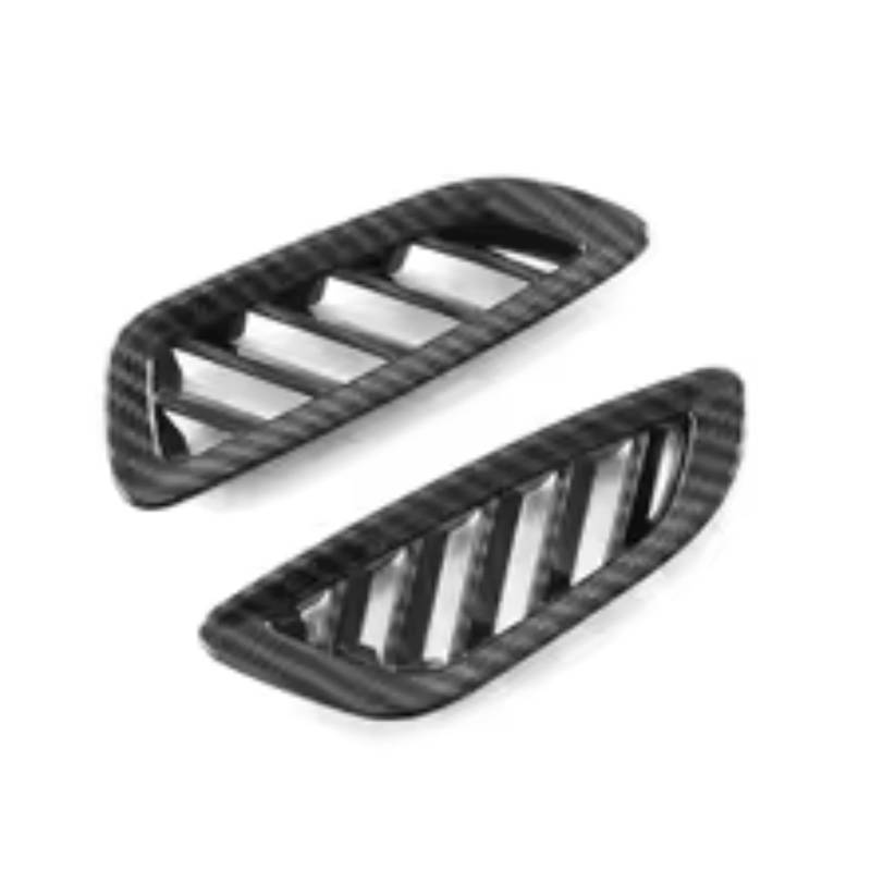 VAAKLM Kompatibel Mit K&ia Für NIRO 2022 Auto Dashboard Air Outlet Vent Trim Abdeckung Aufkleber Dekoration Rahmen Auto Klimaanlage Outlet von VAAKLM
