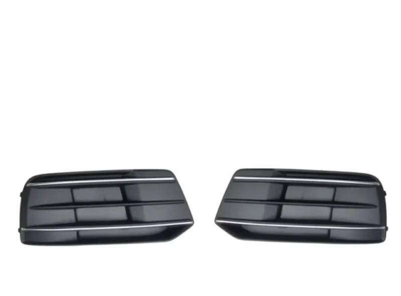 VAAKLM Kompatibel Mit Q5 Q5L 2018-2020 Autozubehör Frontstoßstange Nebelscheinwerfer Abdeckung Kühlergrill Ersatzlampenrahmen nebelscheinwerfer Gitter(2PC Left and Right) von VAAKLM