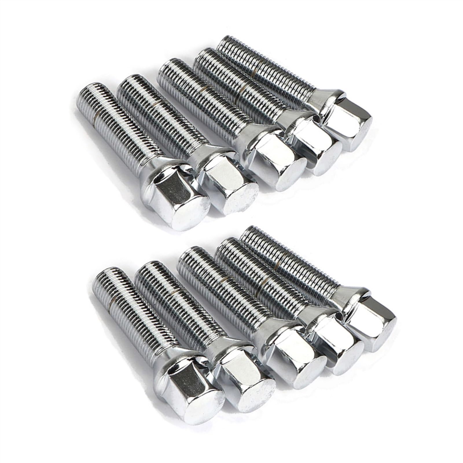 VAAKLM Kompatibel Mit X1 X6 Radschrauben Autoteile Autoradschrauben Radschraubenschloss-Kit Radschraubenersatz Zubehörschrauben Zur Befestigung Von Radnaben Schloss Radbolzen(45mm) von VAAKLM