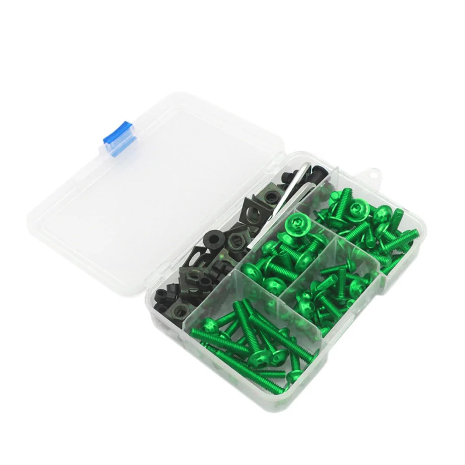 VAAKLM Kompatibel mit Cb600f für Cbr600rr für X ADV 750 Motorrad-Verkleidungsschrauben-Set, Karosserieschrauben, Mutternbefestigungen, Verkleidungsbolzen-Mutter-Clip-Set Motorräder Schrauben(Green) VAAKLM Kompatibel mit Cb600f für Cbr600rr für X ADV 750 Motorrad-Verkleidungsschrauben-Set, Karosserieschrauben, Mutternbefestigungen, Verkleidungsbolzen-Mutter-Clip-Set Motorräder Schrauben(Green) von VAAKLM