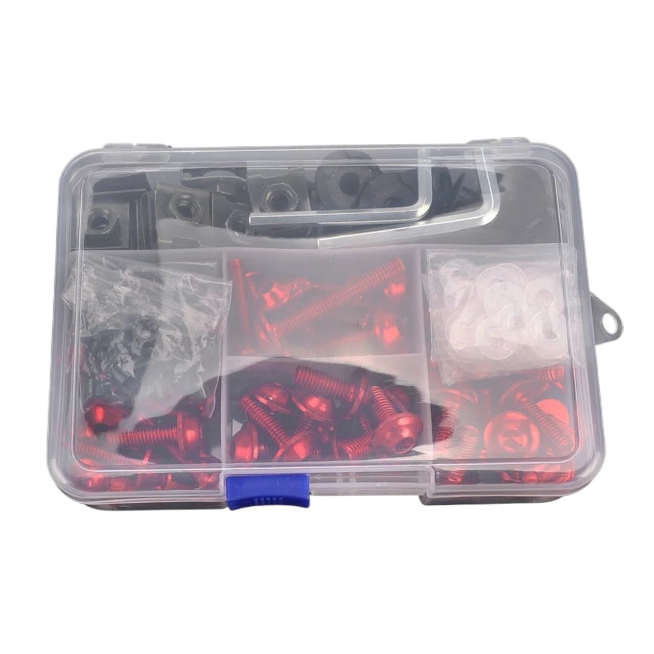 VAAKLM Kompatibel mit Msx125 für Nc700 Verkleidungsschrauben-Set, Karosserie-Befestigungselemente, Schrauben, Mutter, Motorrad-Schraubenabdeckung, Set-Schraubenbefestigungen Motorräder Schrauben(Red) VAAKLM Kompatibel mit Msx125 für Nc700 Verkleidungsschrauben-Set, Karosserie-Befestigungselemente, Schrauben, Mutter, Motorrad-Schraubenabdeckung, Set-Schraubenbefestigungen Motorräder Schrauben(Red) von VAAKLM