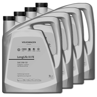 Vag 20 L MOTORÖL 0W-30 Longlife III FE Group [Hersteller-Nr. GS55545M4] von VAG