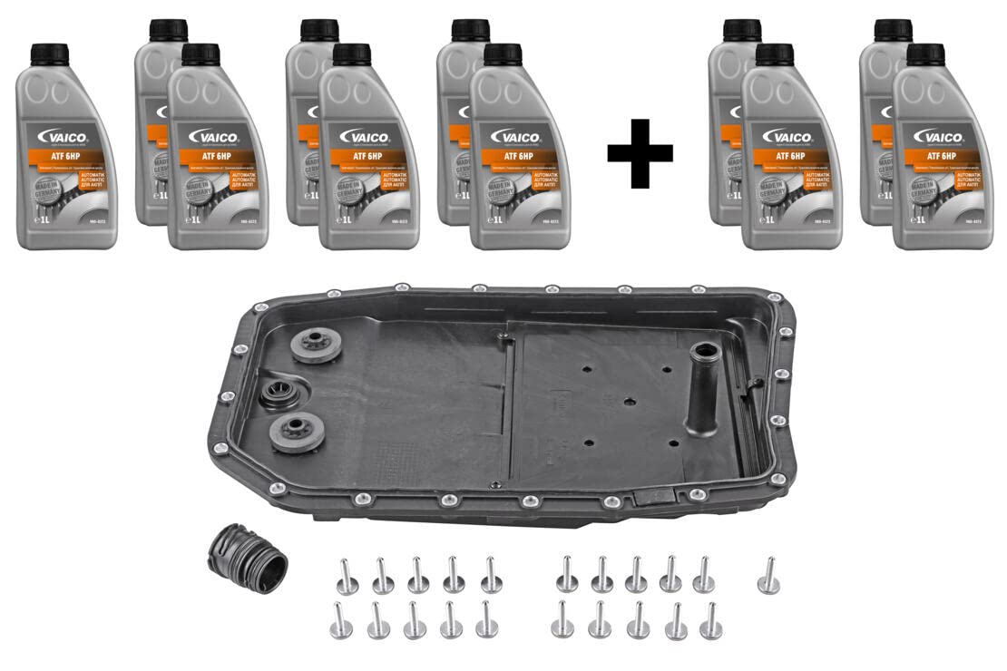 Automatikgetriebe Ölwechsel Filtersatz passend für BMW 6-Gang ZF 6HP26/28/32 E90 E60 X5 Automatikgetriebe Ölwechsel Filtersatz passend für BMW 6-Gang ZF 6HP26/28/32 E90 E60 X5 von VAICO