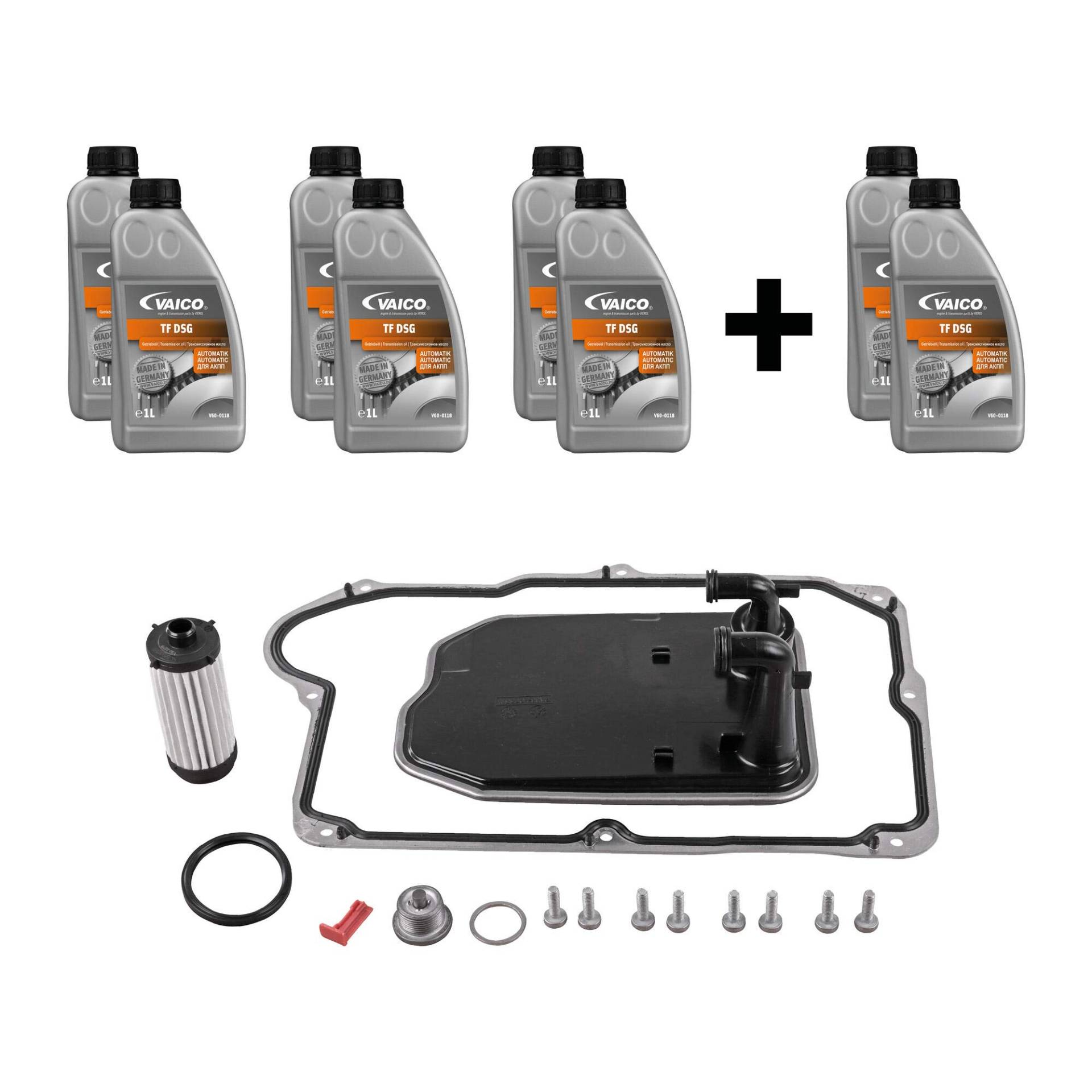 Automatikgetriebe Ölwechsel Filtersatz passend für MERCEDES 7-Gang DCT 724.0 W176 C117 Automatikgetriebe Ölwechsel Filtersatz passend für MERCEDES 7-Gang DCT 724.0 W176 C117 von VAICO