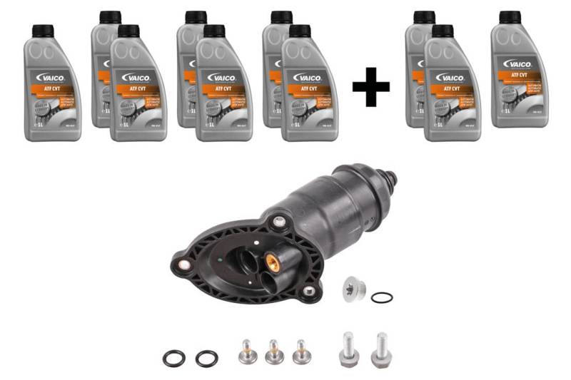 Automatikgetriebe Ölwechsel Teilesatz passend für AUDI Multitronic CVT 0AW A4 A5 A6 A7 Automatikgetriebe Ölwechsel Teilesatz passend für AUDI Multitronic CVT 0AW A4 A5 A6 A7 von VAICO