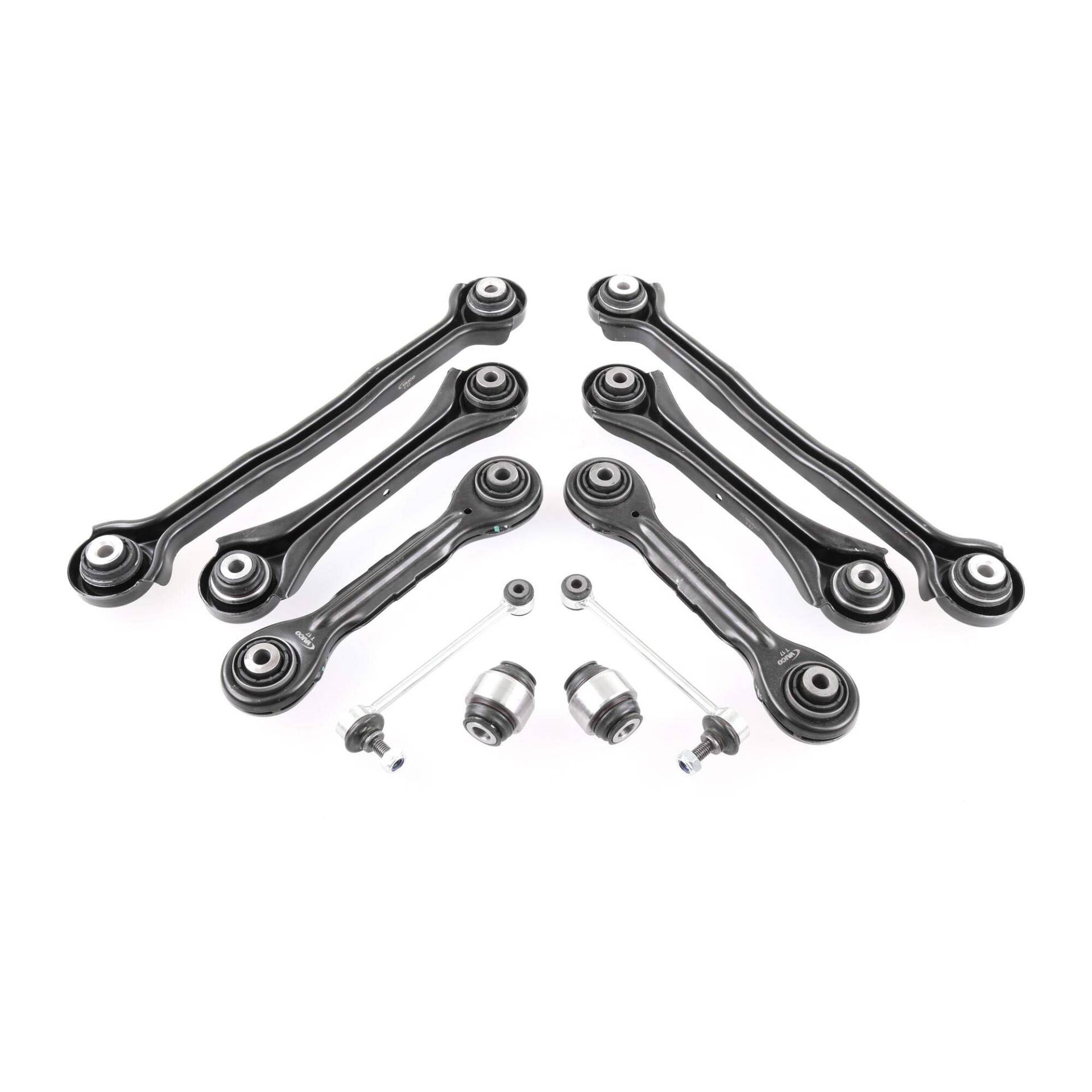 Querlenkersatz Hinterachse 10-teilig passend für BMW 1ER E81 E82 E88 3ER E90 E91 E92 E93 Querlenkersatz Hinterachse 10-teilig passend für BMW 1ER E81 E82 E88 3ER E90 E91 E92 E93 von VAICO