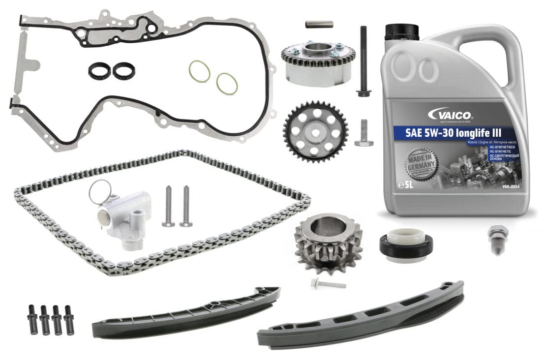 Steuerkettensatz Versteller Spanner passend für VW Golf 6 Tiguan Touran Alhambra 1.4 TSI Steuerkettensatz Versteller Spanner passend für VW Golf 6 Tiguan Touran Alhambra 1.4 TSI von VAICO