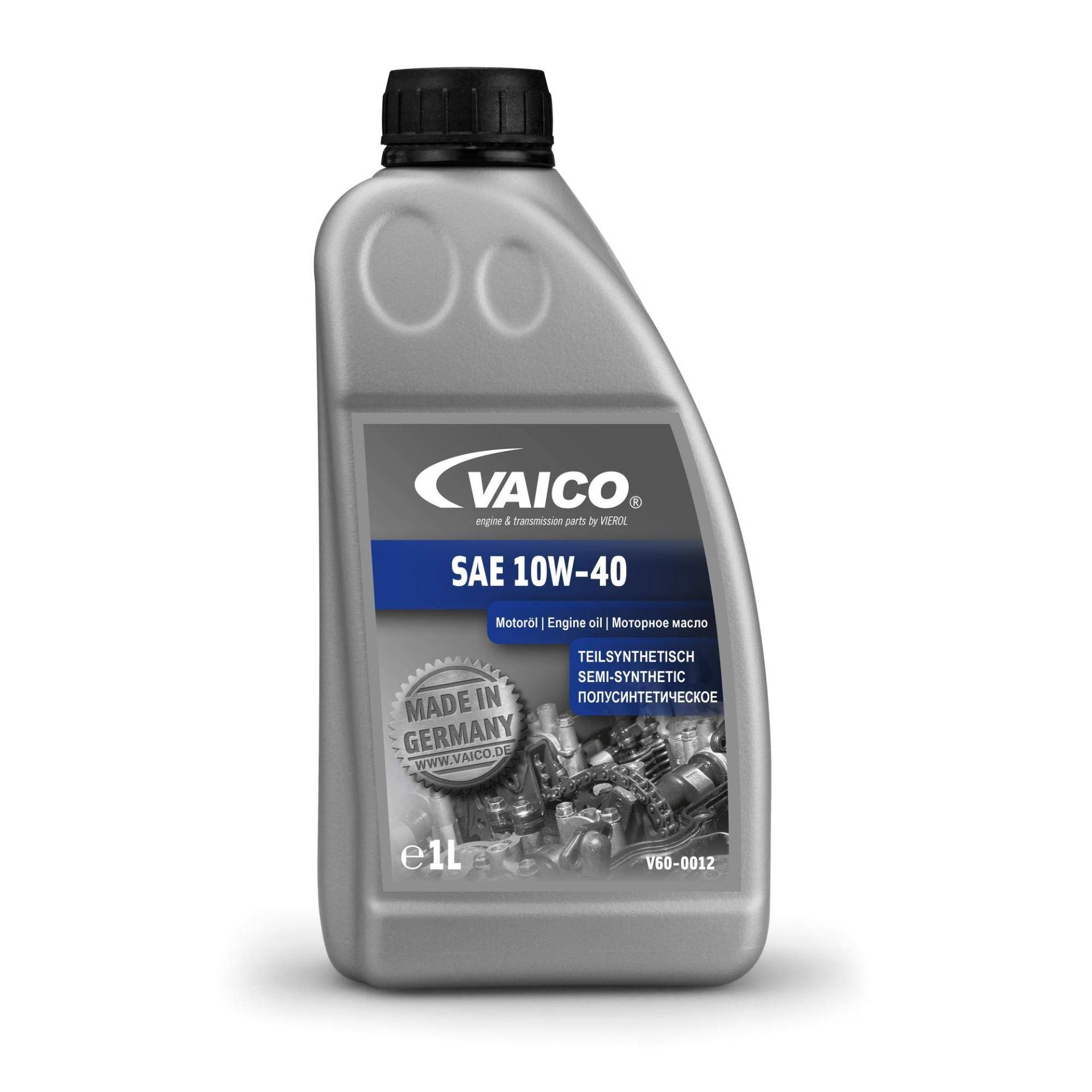 VAICO Motoröl 10W-40 1L – Teilsynthetisches Leichtlaufmotorenöl made in Germany von VAICO