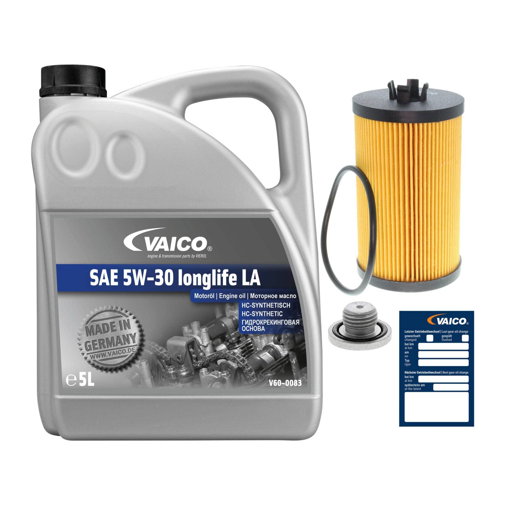 VAICO V60-3002 ÖLWECHSELSATZ FILTER MOTORÖL 5W-30 LOWASH 5L PASSEND FÜR ASTRA ADAM INSIGNIA EXPERT KIT+ VAICO V60-3002 ÖLWECHSELSATZ FILTER MOTORÖL 5W-30 LOWASH 5L PASSEND FÜR ASTRA ADAM INSIGNIA EXPERT KIT+ von VAICO